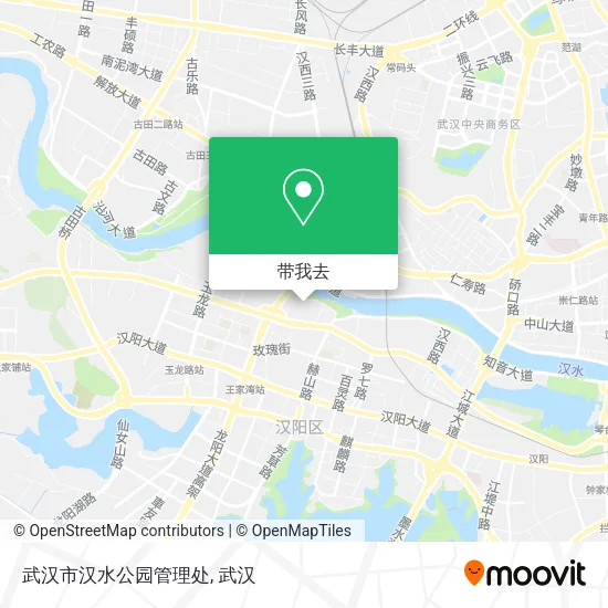 武汉市汉水公园管理处地图