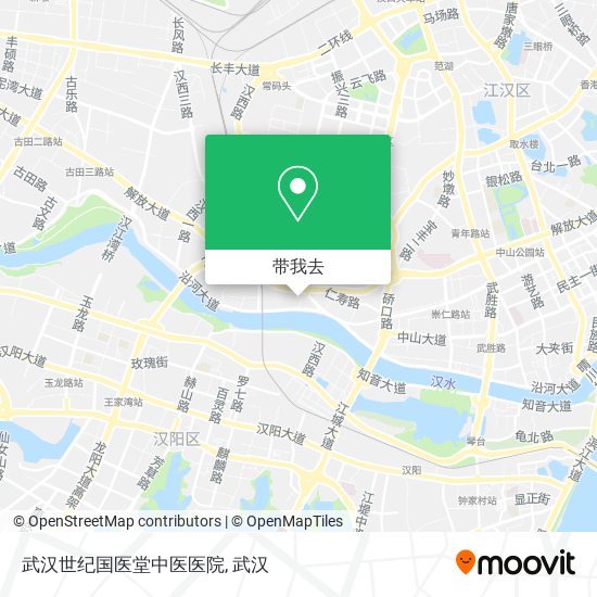 武汉世纪国医堂中医医院地图