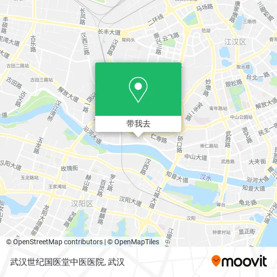 武汉世纪国医堂中医医院地图