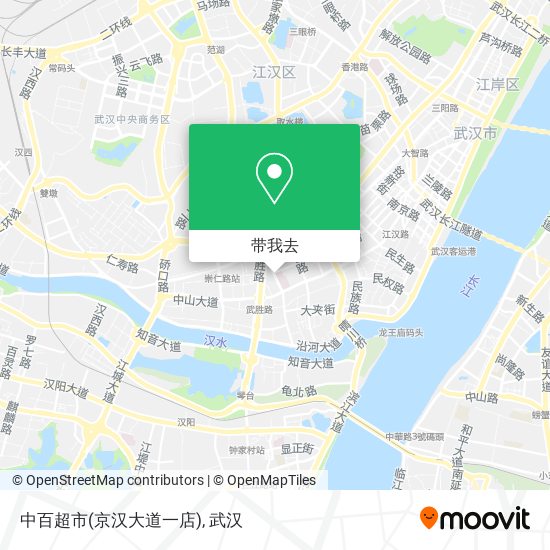 中百超市(京汉大道一店)地图