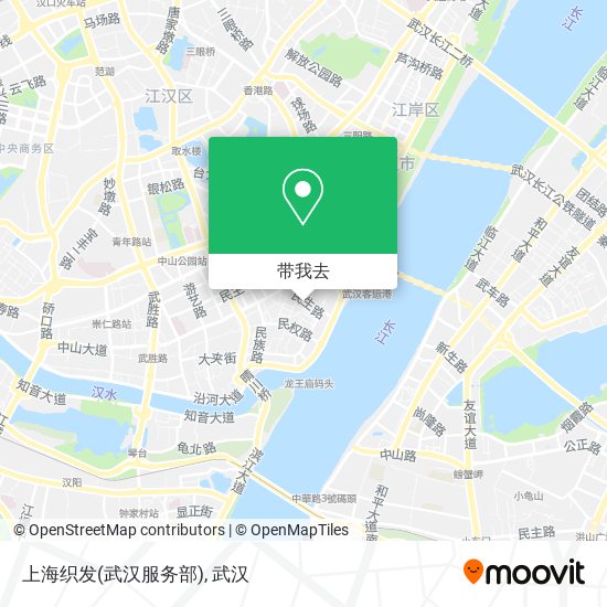上海织发(武汉服务部)地图