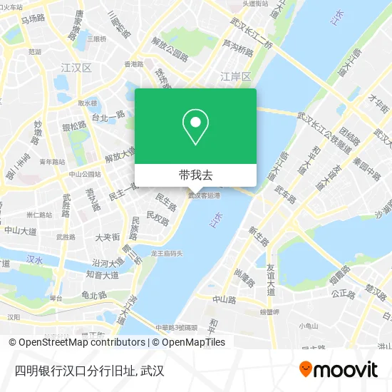 四明银行汉口分行旧址地图
