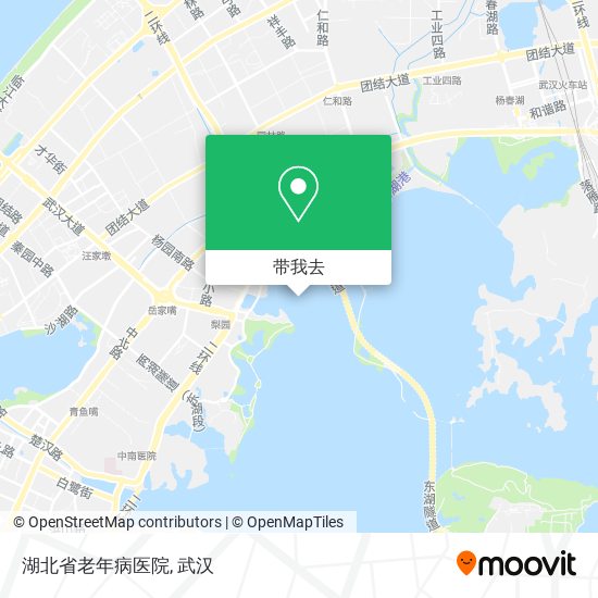 湖北省老年病医院地图