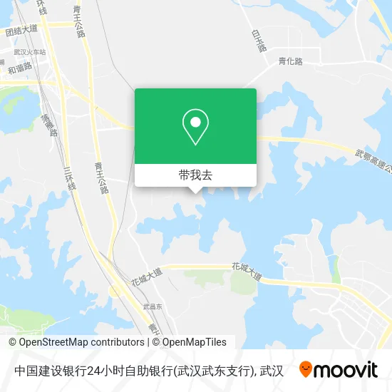 中国建设银行24小时自助银行(武汉武东支行)地图