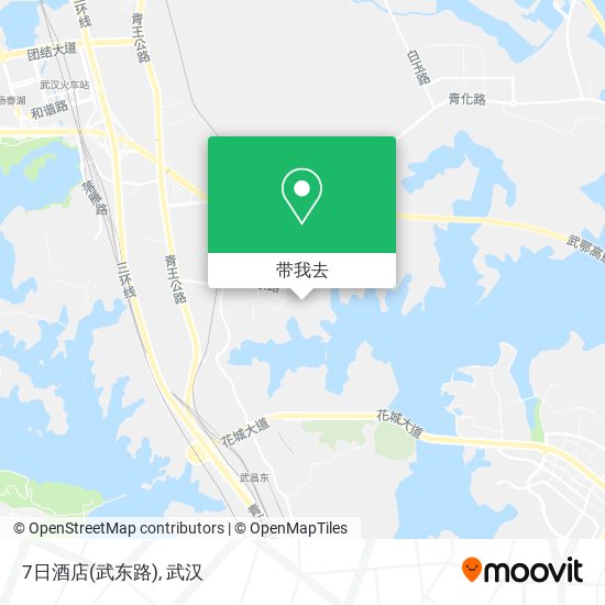 7日酒店(武东路)地图