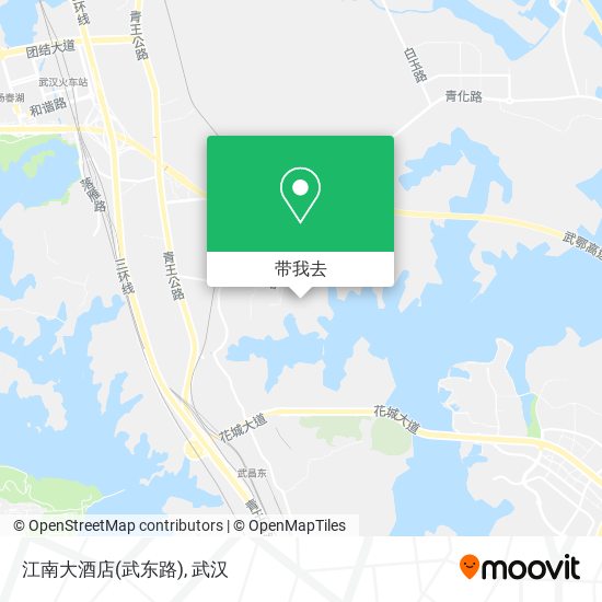 江南大酒店(武东路)地图