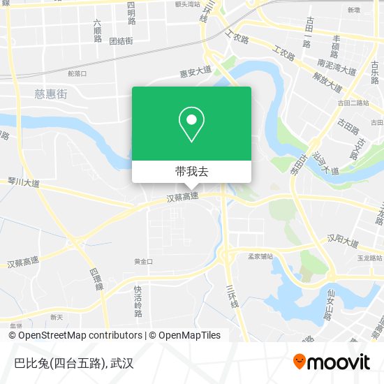巴比兔(四台五路)地图