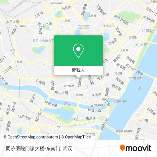 同济医院门诊大楼-东南门地图