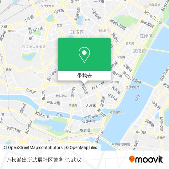 万松派出所武展社区警务室地图