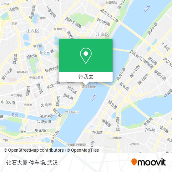 钻石大厦-停车场地图