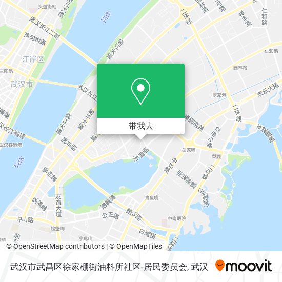 武汉市武昌区徐家棚街油料所社区-居民委员会地图