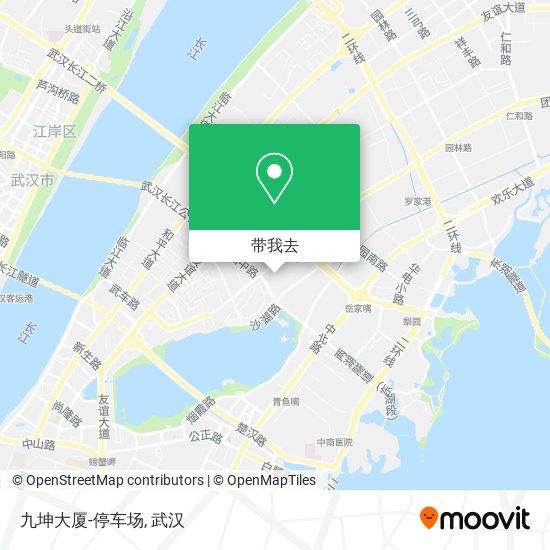 九坤大厦-停车场地图