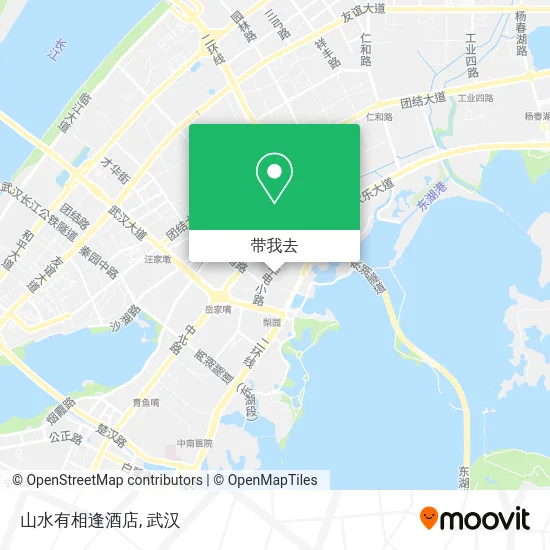 山水有相逢酒店地图