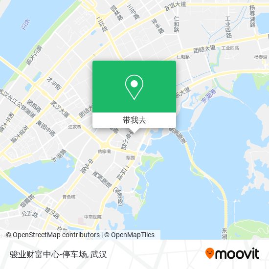 骏业财富中心-停车场地图