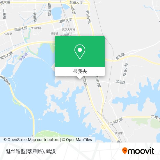 魅丝造型(落雁路)地图