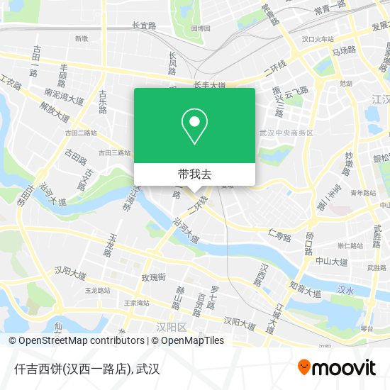 仟吉西饼(汉西一路店)地图
