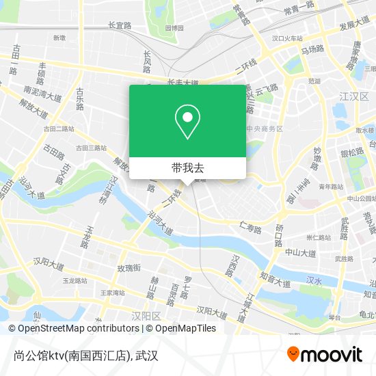 尚公馆ktv(南国西汇店)地图