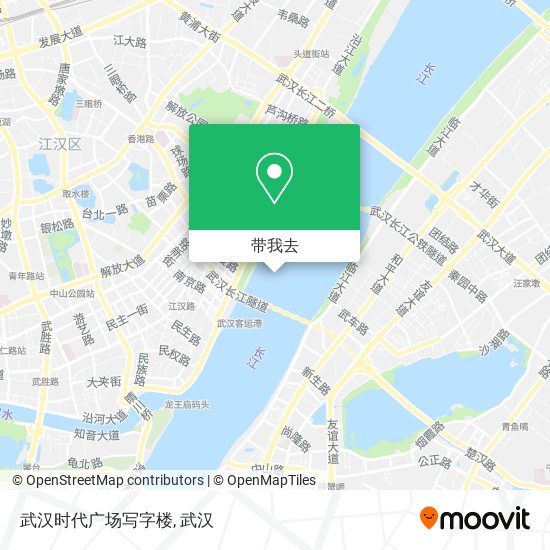 武汉时代广场写字楼地图