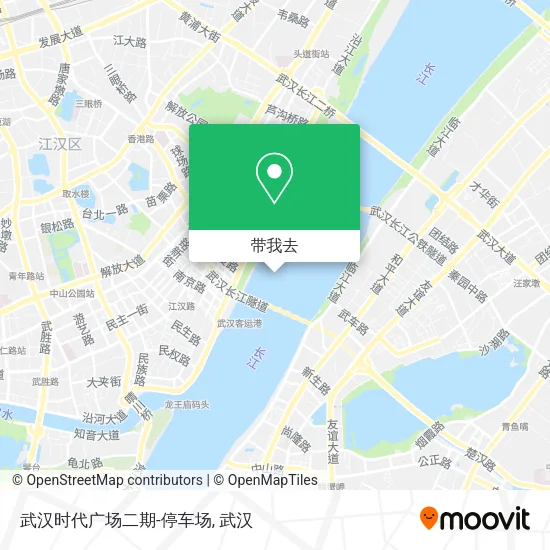 武汉时代广场二期-停车场地图