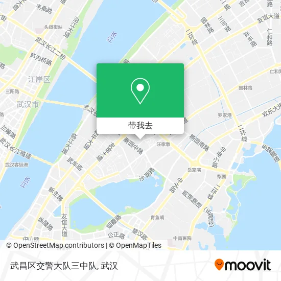武昌区交警大队三中队地图