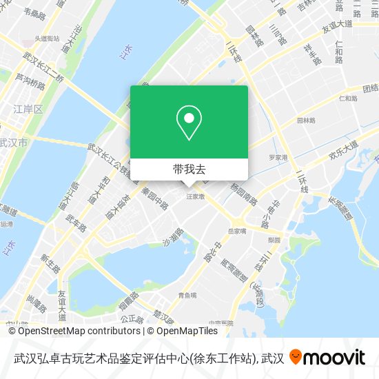 武汉弘卓古玩艺术品鉴定评估中心(徐东工作站)地图