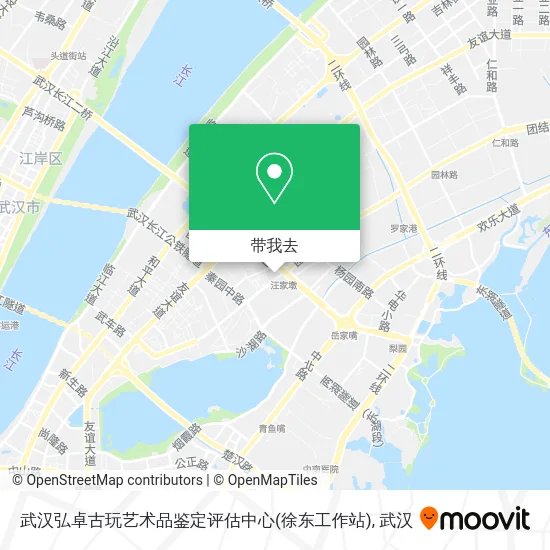 武汉弘卓古玩艺术品鉴定评估中心(徐东工作站)地图