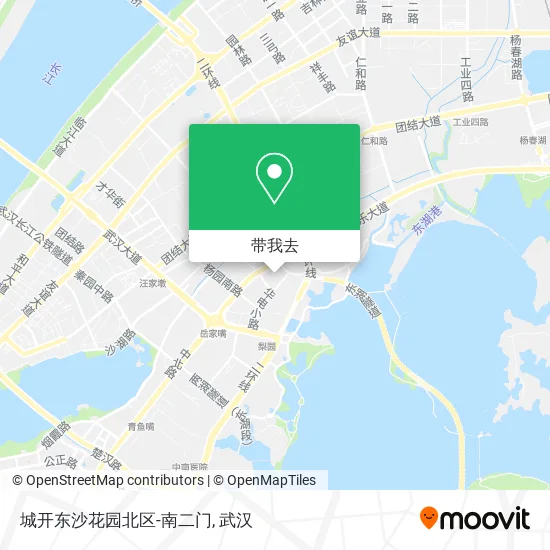 城开东沙花园北区-南二门地图