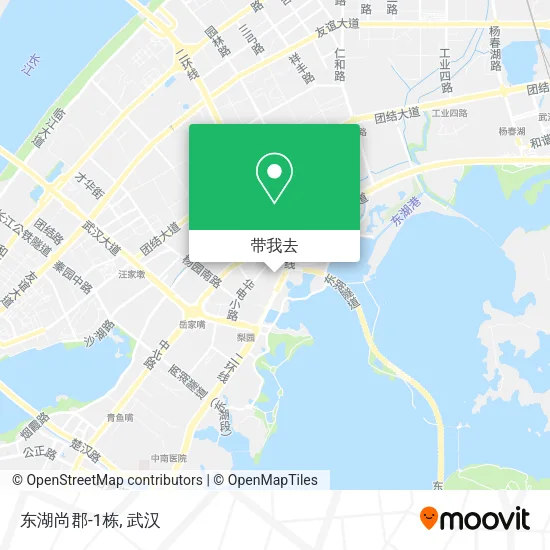 东湖尚郡-1栋地图