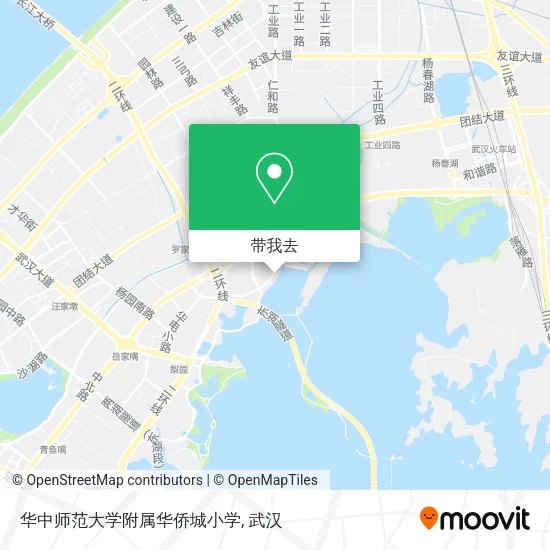 华中师范大学附属华侨城小学地图