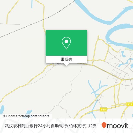 武汉农村商业银行24小时自助银行(柏林支行)地图