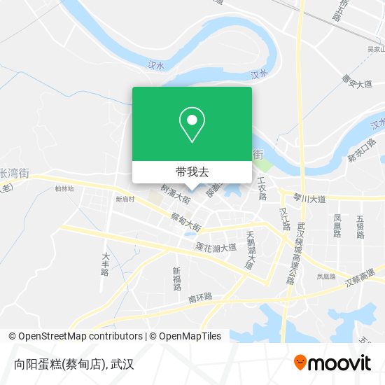 向阳蛋糕(蔡甸店)地图