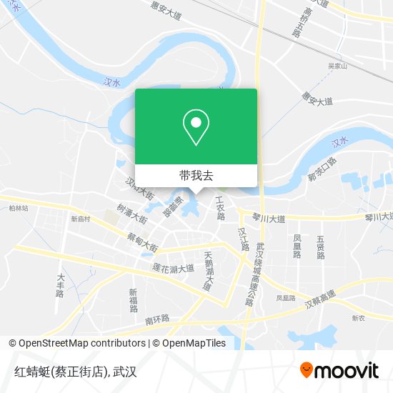 红蜻蜓(蔡正街店)地图