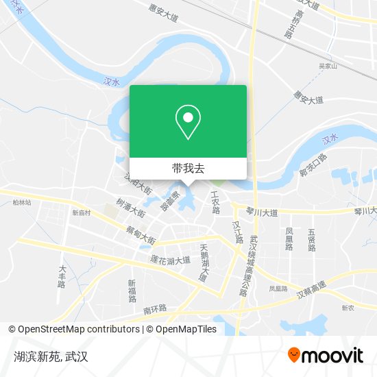 湖滨新苑地图