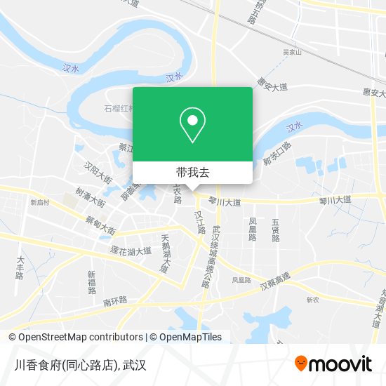 川香食府(同心路店)地图