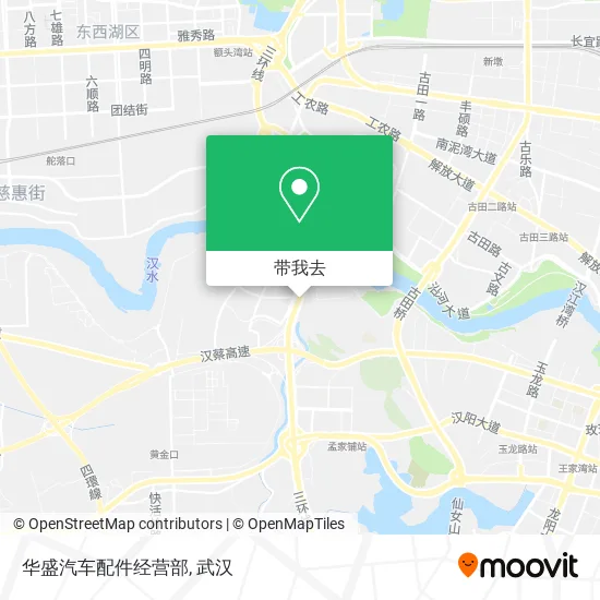 华盛汽车配件经营部地图