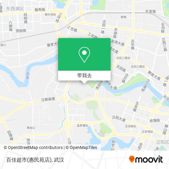 百佳超市(惠民苑店)地图