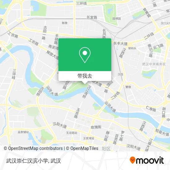 武汉崇仁汉滨小学地图