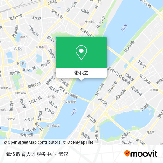 武汉教育人才服务中心地图