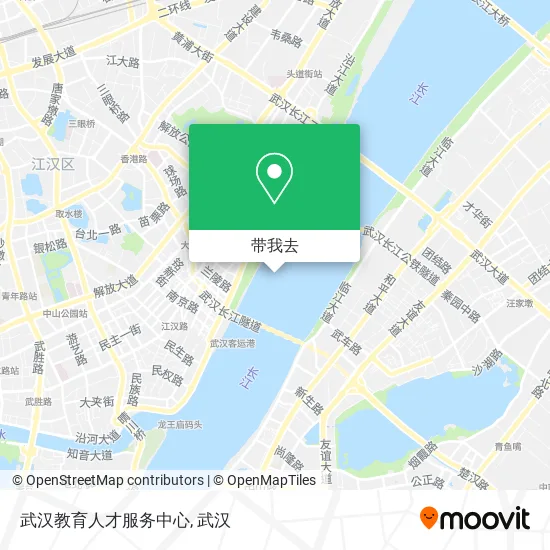 武汉教育人才服务中心地图