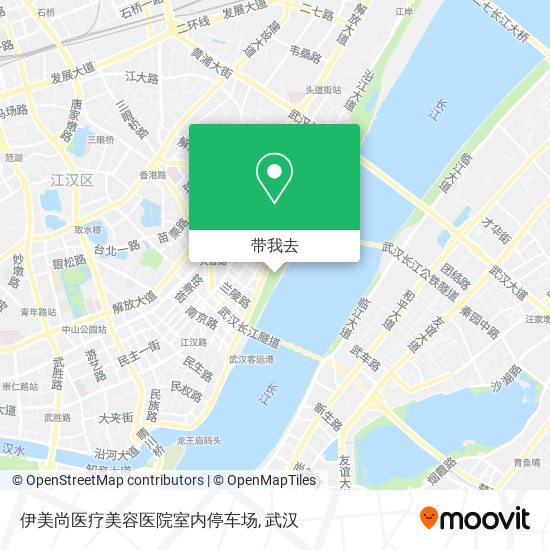 伊美尚医疗美容医院室内停车场地图