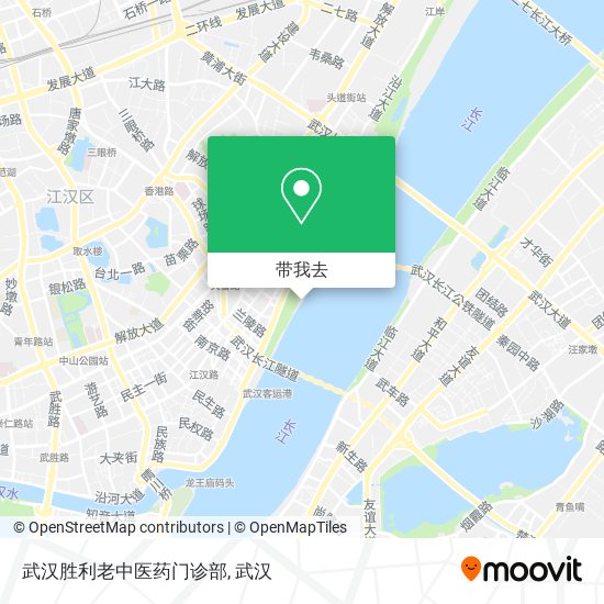 武汉胜利老中医药门诊部地图