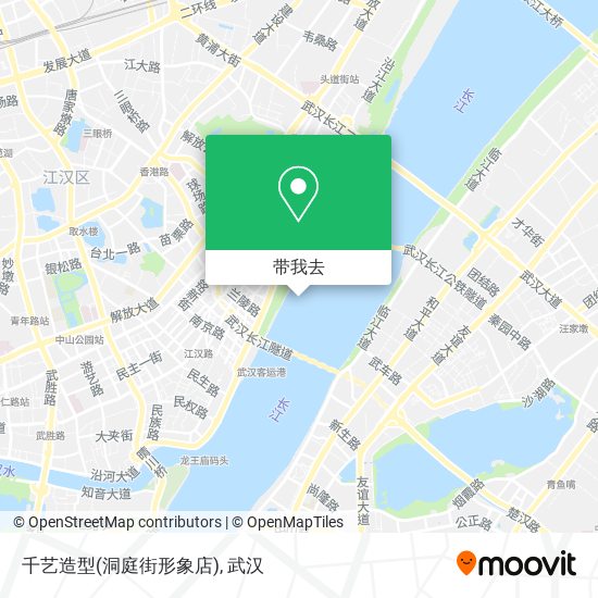 千艺造型(洞庭街形象店)地图
