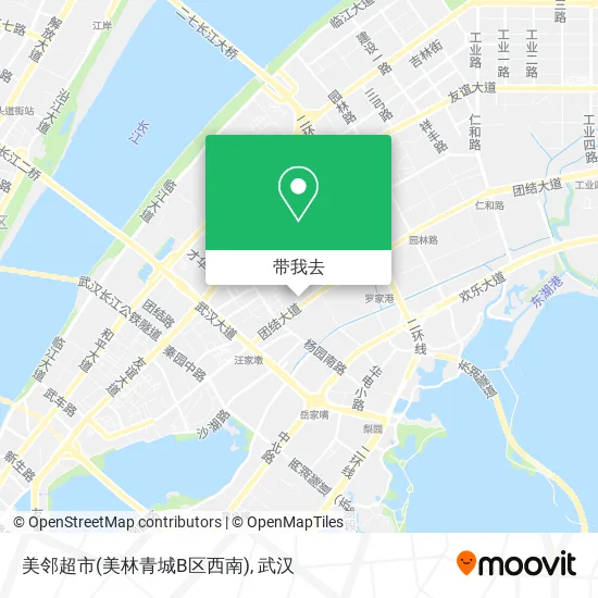 美邻超市(美林青城B区西南)地图
