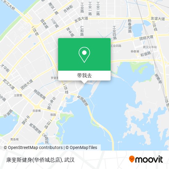 康斐斯健身(华侨城总店)地图