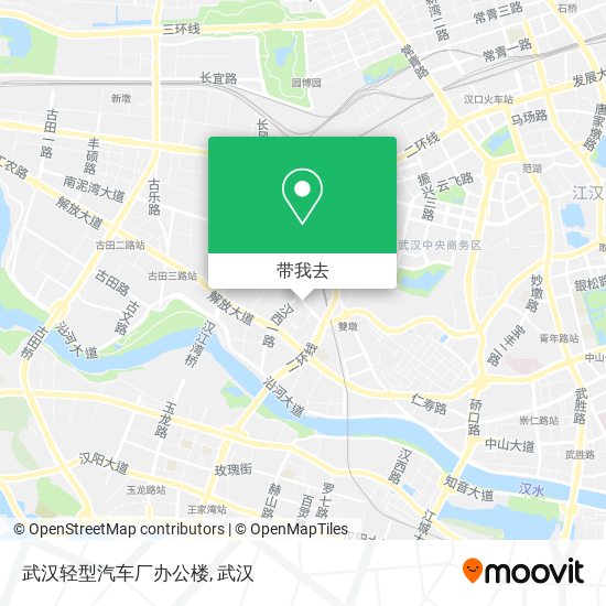 武汉轻型汽车厂办公楼地图