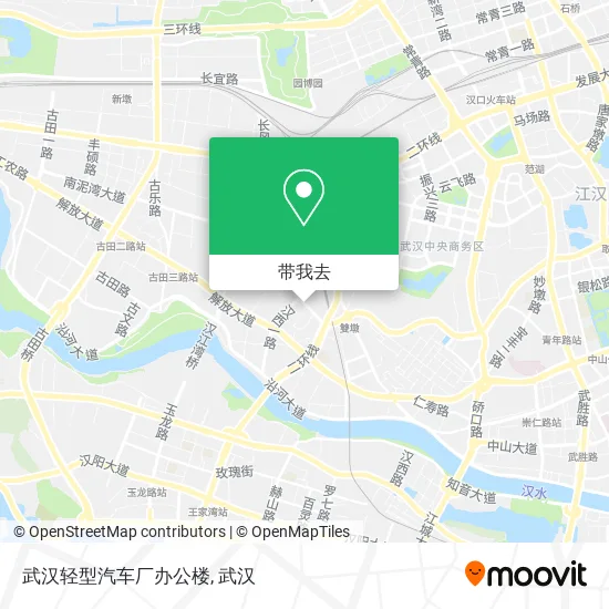 武汉轻型汽车厂办公楼地图