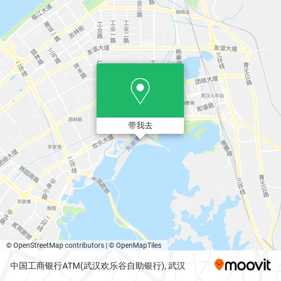 中国工商银行ATM(武汉欢乐谷自助银行)地图
