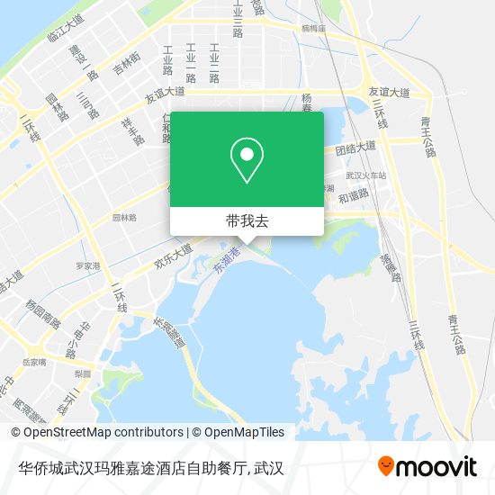 华侨城武汉玛雅嘉途酒店自助餐厅地图