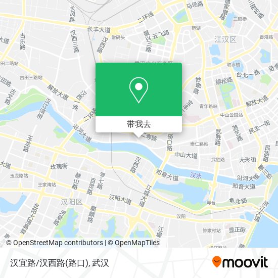 汉宜路/汉西路(路口)地图