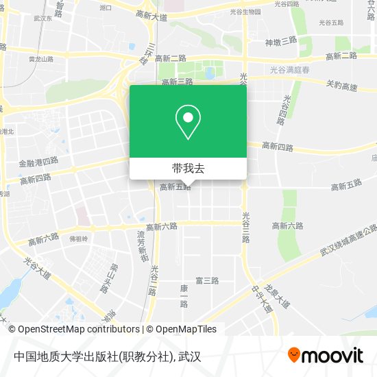 中国地质大学出版社(职教分社)地图